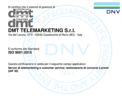 call center bologna Dmt Telemarketing Srl