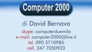 assistenza computer messina Computer 2000 di Bernava David