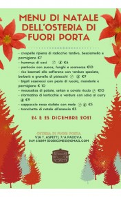 Menù di Natale! Prenotate il vostro cenone per il 24 o il 25 dicembre! Potrete ritirarlo...