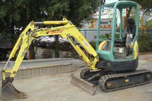 noleggio miniexcavatore roma Manu srl