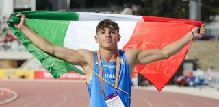 Il torinese, allenato da Riccardo Frati, con 5,40 al primo tentativo si laurea campione europeo juniores del salto con l'asta.