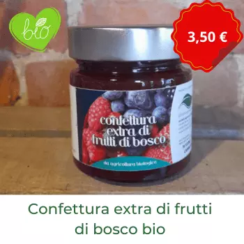 Confettura extra di frutti di bosco bio