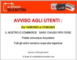 negozio di batterie torino Vendita Batterie Online