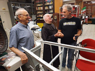 Gianpietro Bozzolan, fr. Mariano Guglielmoni e Lorenzo Miele