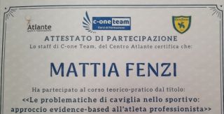 chinesiologo verona Fisioterapista Osteopata Dott. Fenzi Mattia